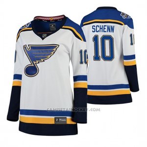 Camiseta Hockey Mujer St. Louis Blues Brayden Schenn 2020 All Star Away Breakaway Blanco