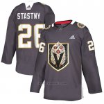 Camiseta Vegas Golden Knights Paul Stastny Dia De Los Muertos Gris