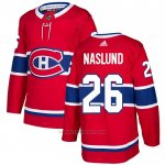 Camiseta Hockey Montreal Canadiens Naslund Primera Autentico Rojo