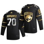 Camiseta Hockey Florida Panthers Patric Hornqvist Golden Edition Limited Autentico 2020-21 Negro