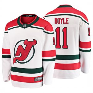 Camiseta New Jersey Devils Brian Boyle Alternato Breakaway Blanco