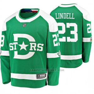 Camiseta Hockey Dallas Stars Esa Lindell Breakaway Jugador 2020 Winter Classic Verde