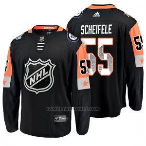 Camiseta Winnipeg Jets Mark Scheifele 2018 All Star Negro