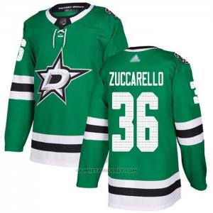 Camiseta Hockey Dallas Stars Mats Zuccarello Green Primera Autentico Verde