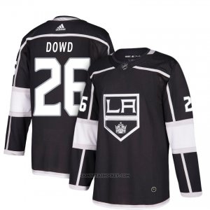 Camiseta Hockey Hombre Los Angeles Kings 26 Nic Dowd Negro 2018 Home Jugador