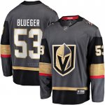 Camiseta Hockey Vegas Golden Knights Teddy Blueger Primera Breakaway Gris
