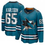 Camiseta Hockey San Jose Sharks Erik Karlsson Primera Premier Breakaway Verde