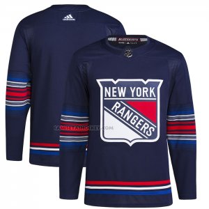 Camiseta Hockey New York Rangers Alterno Autentico Primegreen Azul