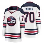 Camiseta Mujer Winnipeg Jets Joe Morrow Heritage Breakaway Blanco