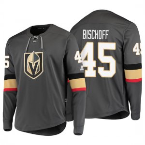 Camiseta Vegas Golden Knights Jake Bischoff Adidas Platinum