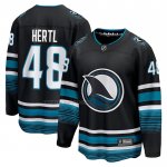 Camiseta Hockey San Jose Sharks Tomas Hertl Alterno Premier Breakaway Negro