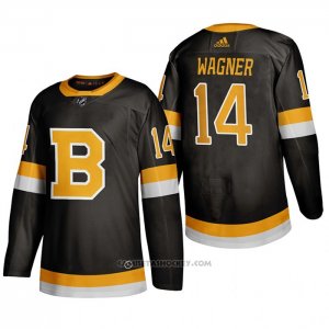 Camiseta Hockey Boston Bruins Chris Wagner Alterno 2019-20 Negro