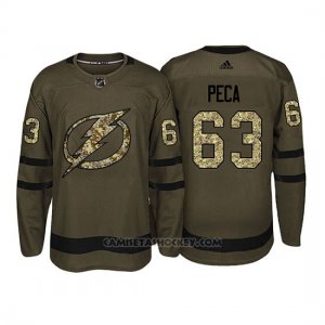 Camiseta Tampa Bay Lightning Matthew Peca Camo Salute To Service