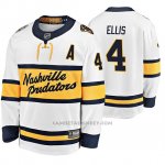 Camiseta Hockey Nashville Predators Ryan Ellis Breakaway Jugador 2020 Winter Classic Blanco