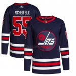 Camiseta Hockey Winnipeg Jets Mark Scheifele Alterno Autentico 2021-22 Azul
