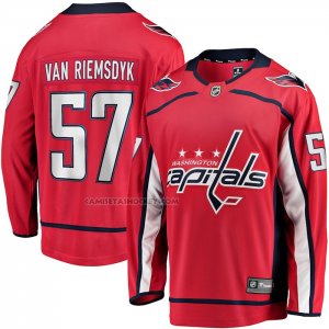 Camiseta Hockey Washington Capitals Trevor Van Riemsdyk Primera Breakaway Rojo