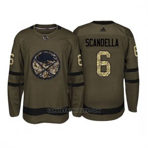 Camiseta Buffalo Sabres Marco Scandella Camo Salute To Service