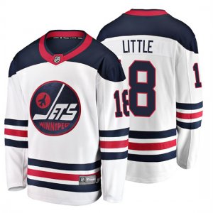 Camiseta Winnipeg Jets Bryan Little Heritage Fanatics Breakaway