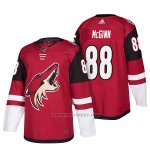 Camiseta Hockey Hombre Autentico Arizona Coyotes Jamie Mcginn 88 Home 2017-2018 Rojo