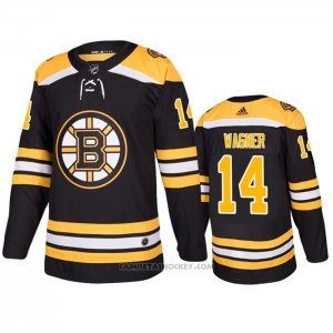 Camiseta Hockey Boston Bruins Chris Wagner Primera Negro