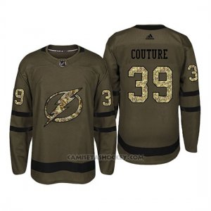 Camiseta San Jose Sharks 39 Logan Couture Camo Salute To Service