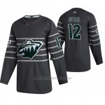 Camiseta Hockey Minnesota Wild Eric Staal Autentico 2020 All Star Gris