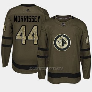 Camiseta Winnipeg Jets Josh Morrissey Camo Salute To Service