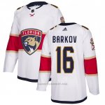 Camiseta Hockey Florida Panthers Barkov Green Road Autentico Blanco