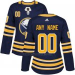 Camiseta Hockey Mujer Buffalo Sabres Primera Personalizada Azul