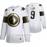 Camiseta Hockey Winnipeg Jets Bobby Hull Golden Edition Limited Blanco