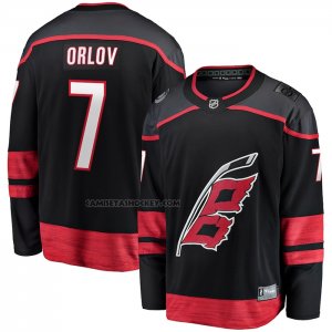 Camiseta Hockey Carolina Hurricanes Dmitry Orlov Primera Breakaway Negro