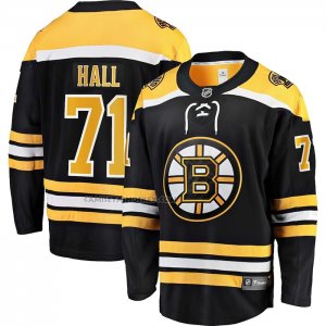 Camiseta Hockey Boston Bruins Taylor Hall Primera Premier Breakaway Negro