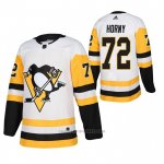 Camiseta Hockey Pittsburgh Penguins Patric Hornqvist Nickname Horny Away Autentico Blanco