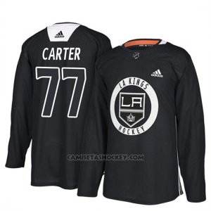 Camiseta Los Angeles Kings Jeff Carter New Season Practice Negro