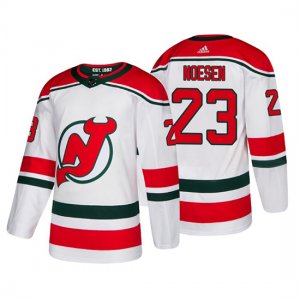 Camiseta New Jersey Devils Stefan Noesen Alternato Autentico Blanco