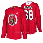 Camiseta Ottawa Senators Mike Hoffman New Season Practice Rojo