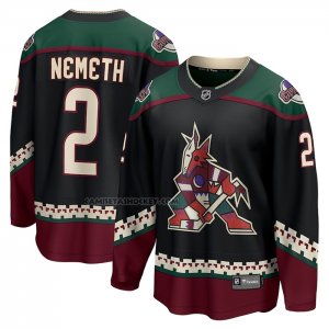 Camiseta Hockey Arizona Coyotes Patrik Nemeth Primera Breakaway Negro