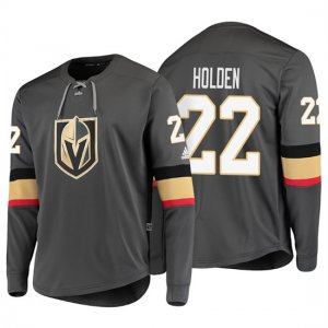 Camiseta Vegas Golden Knights Nick Holden Adidas Platinum