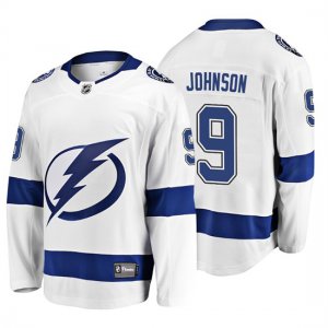 Camiseta Tampa Bay Lightning Tyler Johnson 2019 Away Fanatics Breakawaywhite