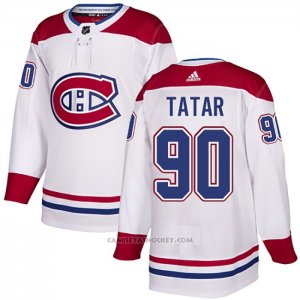 Camiseta Hockey Montreal Canadiens 90 Tomas Tatar Road Autentico Blanco