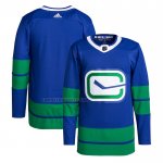 Camiseta Hockey Vancouver Canucks Alterno Autentico Azul
