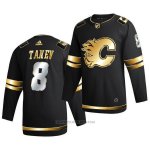 Camiseta Hockey Calgary Flames Christopher Tanev Golden Edition Limited Autentico 2020-21 Negro