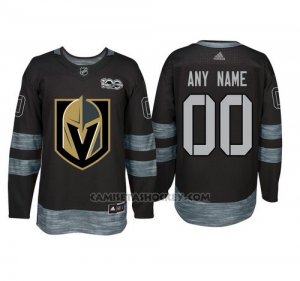 Camiseta Hockey Hombre Vegas Golden Knights Personalizada Negro