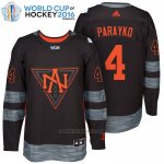 Camiseta Hockey America del Norte Colton Parayko 4 Premier 2016 World Cup Negro