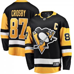 Camiseta Hockey Pittsburgh Penguins Sidney Crosby Primera Breakaway Negro