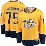 Camiseta Hockey Nashville Predators Juuso Parssinen Primera Breakaway Oro