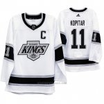 Camiseta Hockey Los Angeles Kings Anze Kopitar Heritage Throwback Blanco