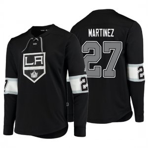 Camiseta Los Angeles Kings Alec Martinez Adidas Platinum Negro