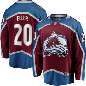 Camiseta Hockey Colorado Avalanche Lars Eller Primera Breakaway Rojo