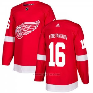 Camiseta Hockey Detroit Red Wings Konstantinov Primera Autentico Rojo